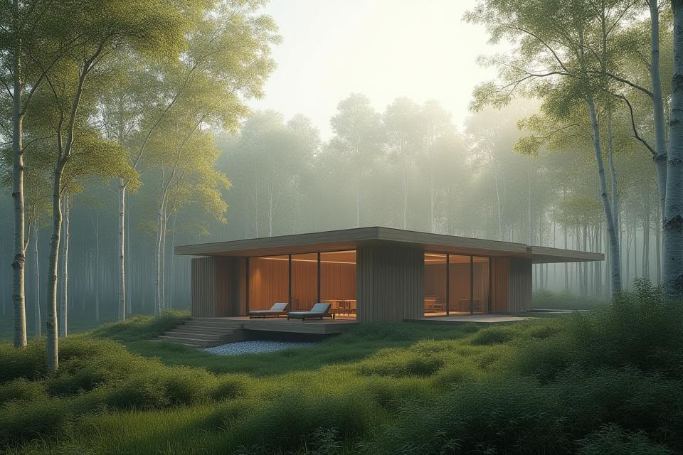 강원도 인제 자작나무 숲속의 고요한 리트릿 빌라