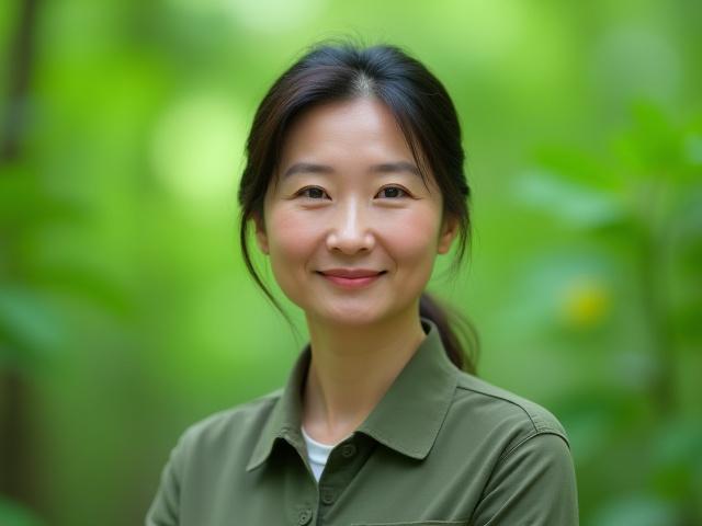 산림치유지도사 김푸름의 숲속 프로필 사진